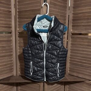 SO Blue and Gray Quilted Vest